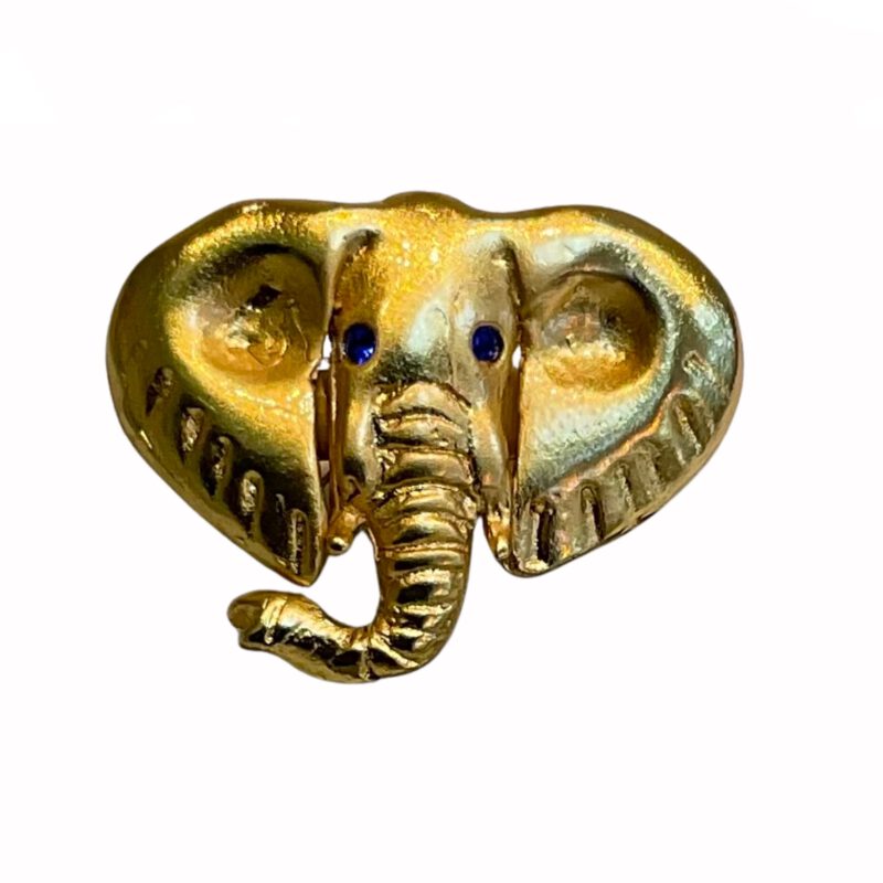 Anillo artesanal elefante