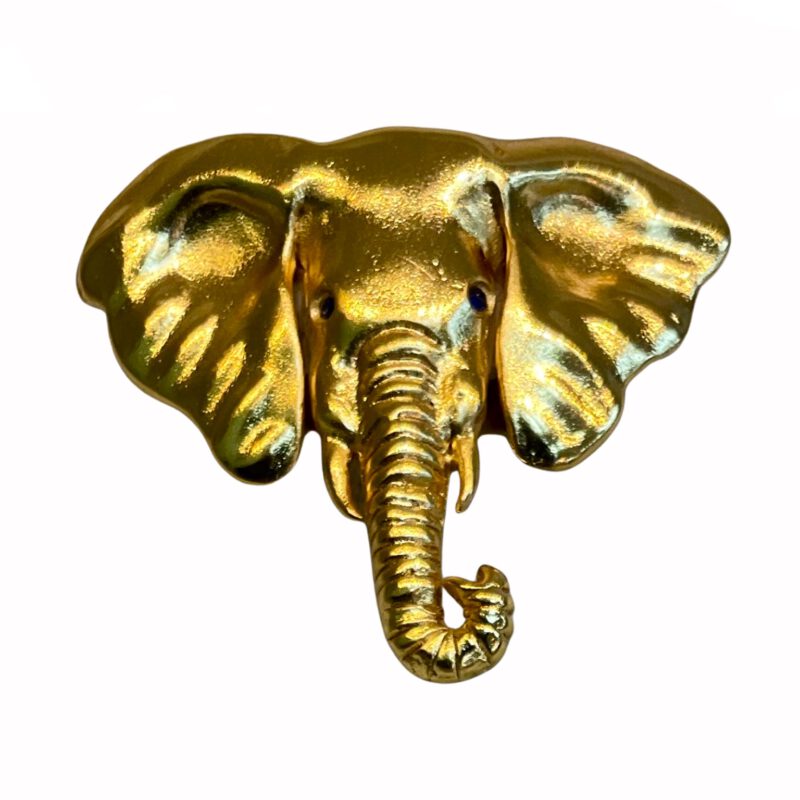 Anillo artesanal elefante grande