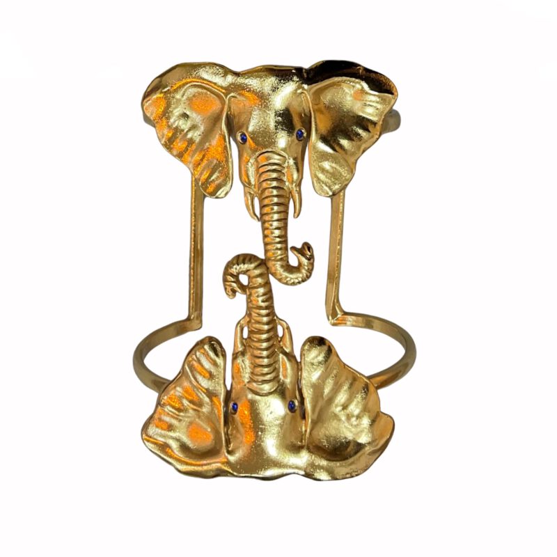 Brazalete artesanal doble elefante