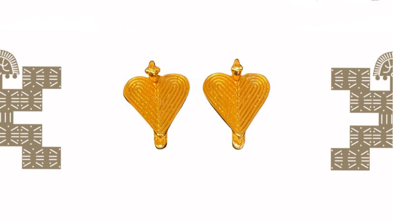 Pendientes artesanal cisnes